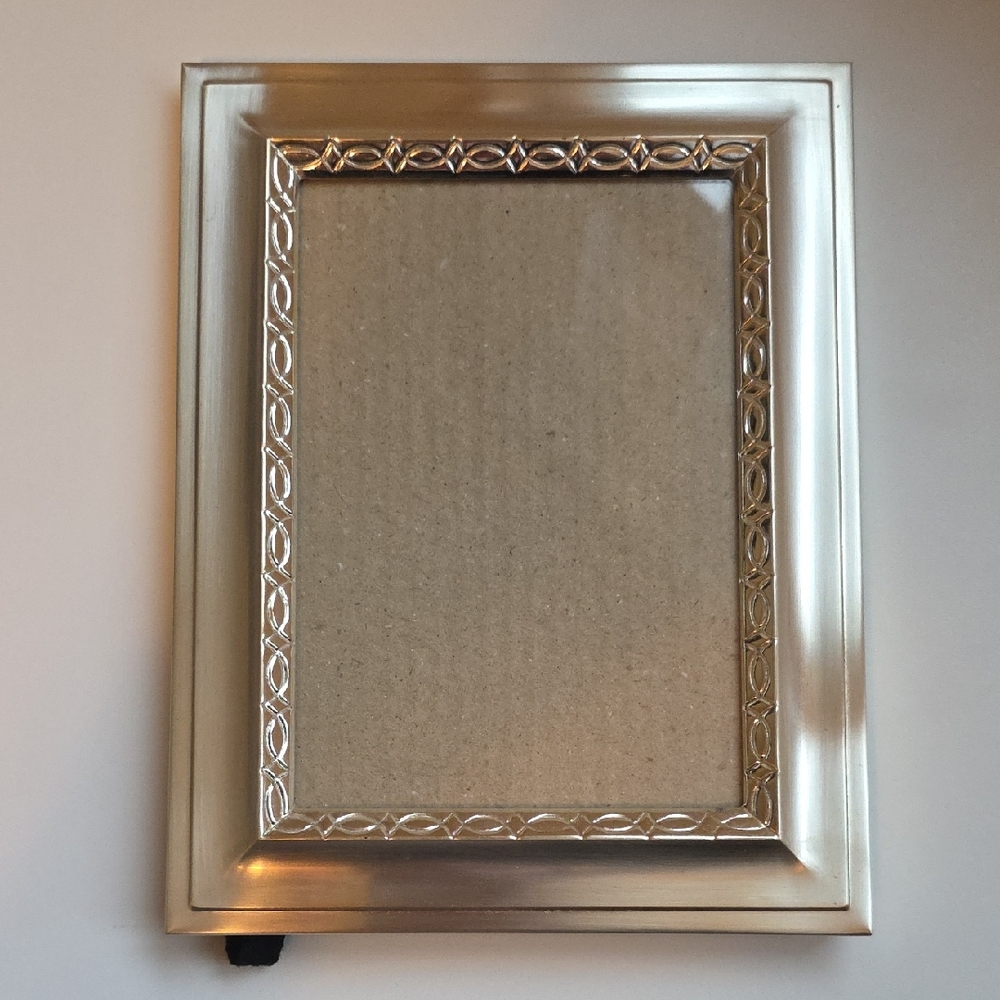 5 By 7 Silver Picture Frame
